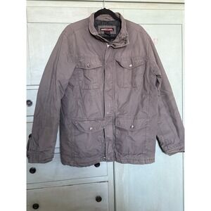 Men's Tony Hawk Jacket Grey Size XL